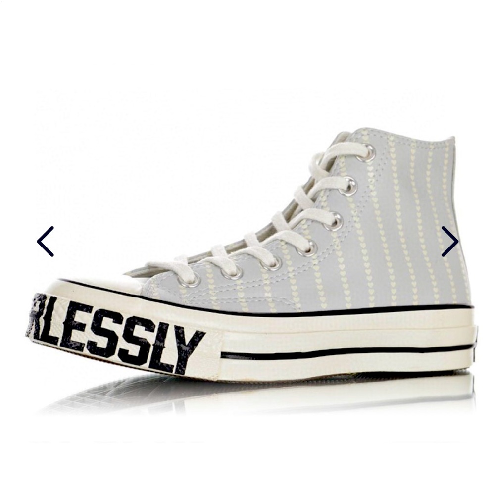 Womens Love Fearlessly Chuck 70 High Top Converse size 10
